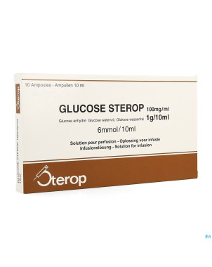 Glucose 10 % sterop 1 g/10 ml  10