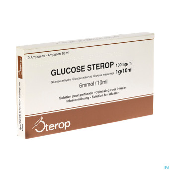 Glucose 10 % sterop 1 g/10 ml  10