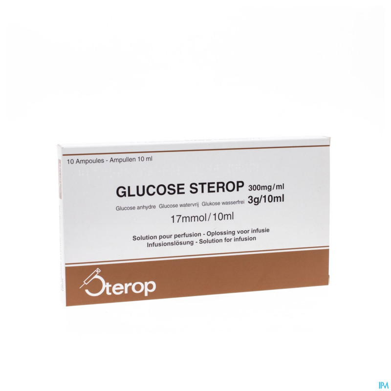 Glucose 30 % sterop 3 g/10 ml  10