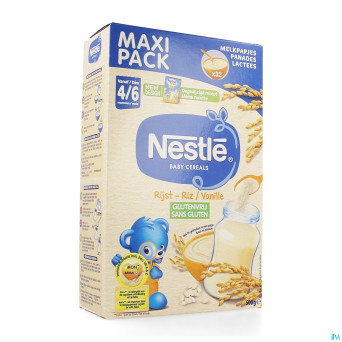 Nestle baby cereals riz-vanille    500g