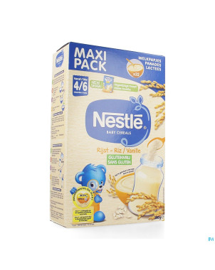 Nestle baby cereals riz-vanille    500g
