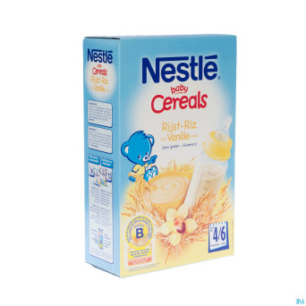 Nestle baby cereals riz-vanille    500g