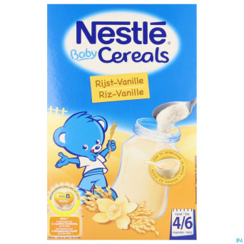 Nestle baby cereals riz-vanille    500g