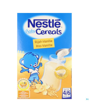 Nestle baby cereals riz-vanille    500g