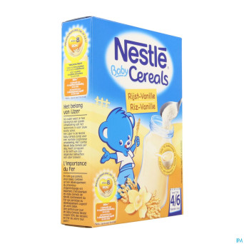 Nestle baby cereals riz-vanille    250g