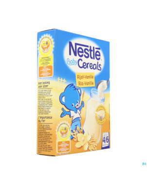 Nestle baby cereals riz-vanille    250g