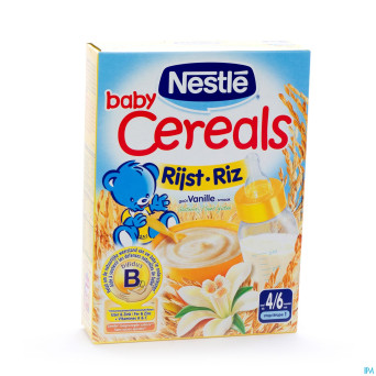 Nestle baby cereals riz-vanille    250g
