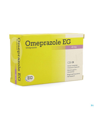 Omeprazole eg 40 mg gastro resist caps bl 28x40mg