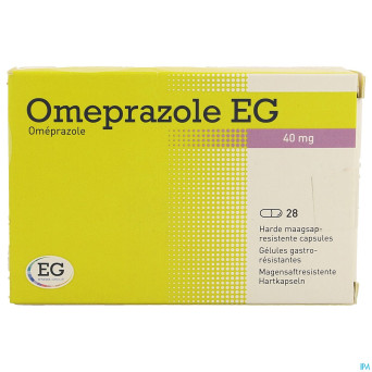 Omeprazole eg 40 mg gastro resist caps bl 28x40mg