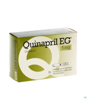 Quinapril eg  5 mg comp 56 x 5 mg