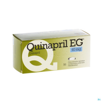 Quinapril eg 40 mg comp 56 x 40 mg