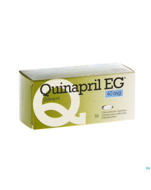 Quinapril eg 40 mg comp 56 x 40 mg
