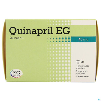 Quinapril eg 40mg comp 98x40mg