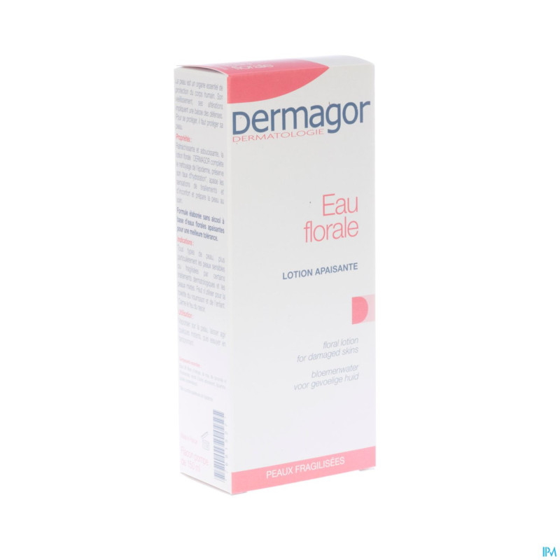 Dermagor lot eau rose douceur 150ml