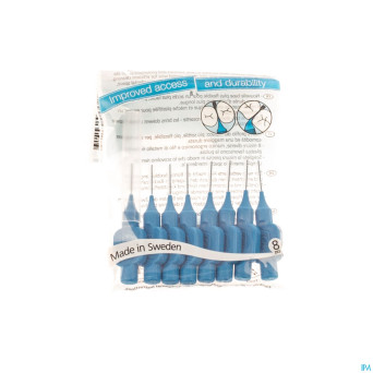 Tepe interdental brush cyl.0,60mm blue    x-fine 8