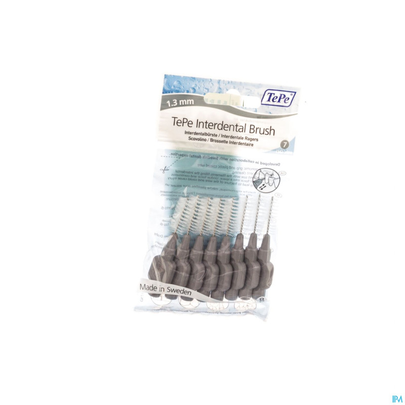 Tepe interdental brush cyl.1,30mm grey   x-large 8