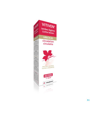 Vitiven circulation jambes legeres gel 150ml nf