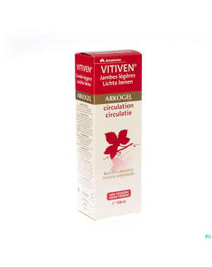 Vitiven circulation jambes legeres gel 150ml nf