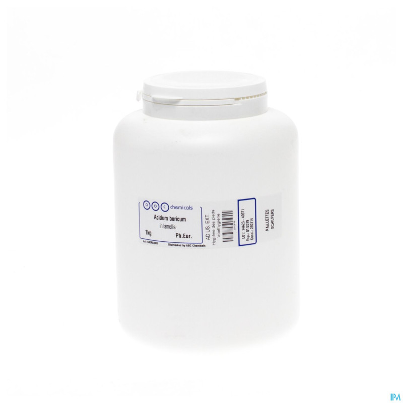 Borique acide paillettes    1kg abc