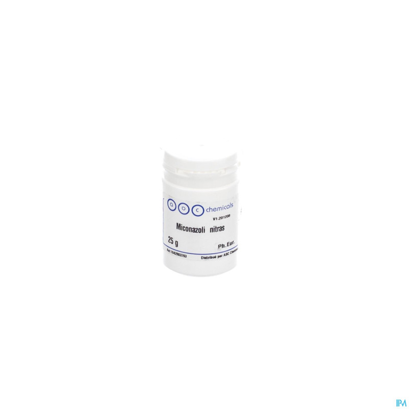 Miconazole nitrate    25g abc