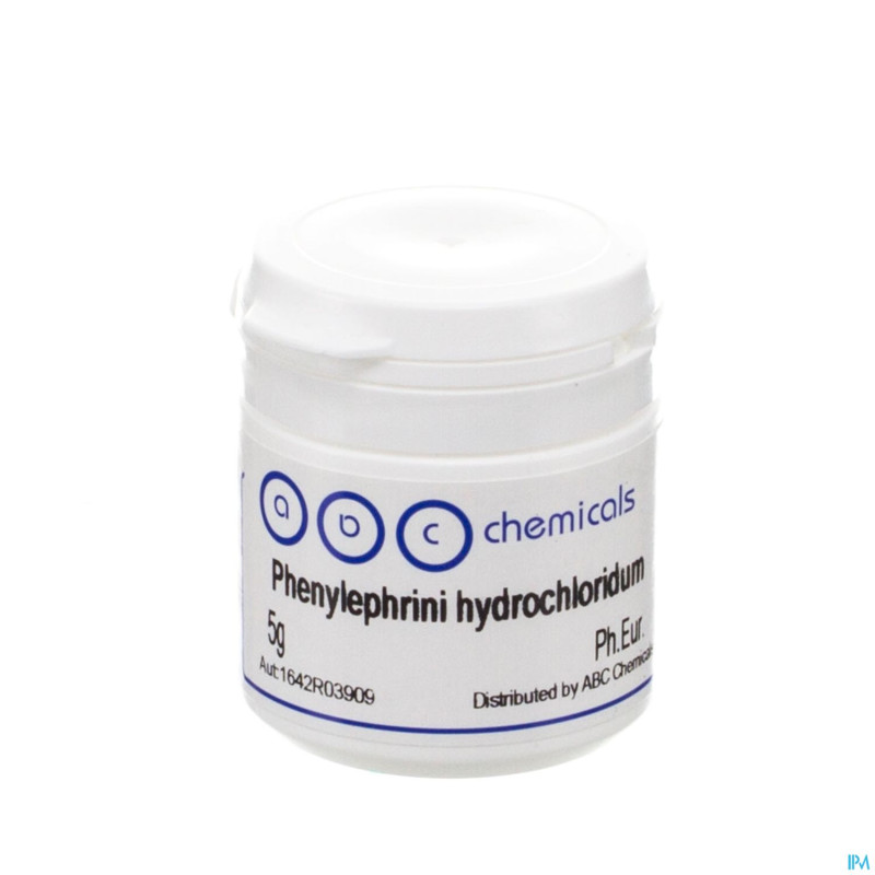 Phenylephrine hcl    5g abc