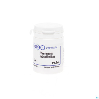 Phenylephrine hcl    25g abc