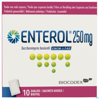 Enterol 250 mg pulv sach  10
