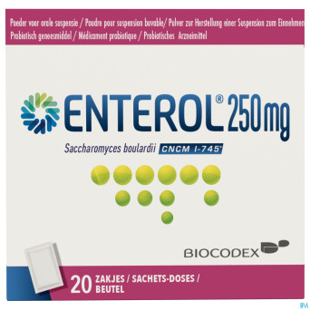 Enterol 250 mg pulv sach  20