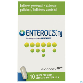 Enterol 250 mg caps harde dur  10 x 250 mg