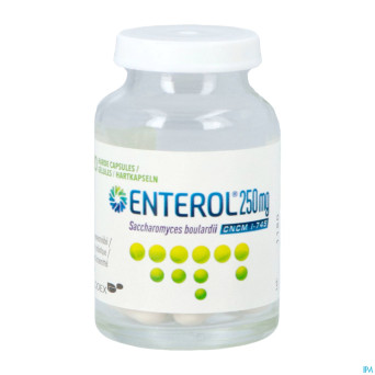 Enterol 250 mg caps harde dur  20 x 250 mg