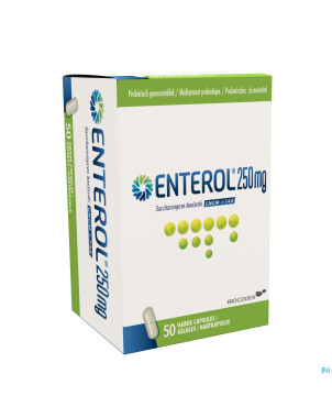 Enterol 250 mg caps harde dur  50 x 250 mg