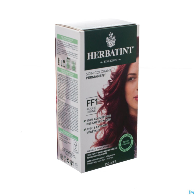 Herbatint flash fashion ff1 rouge henne    140ml