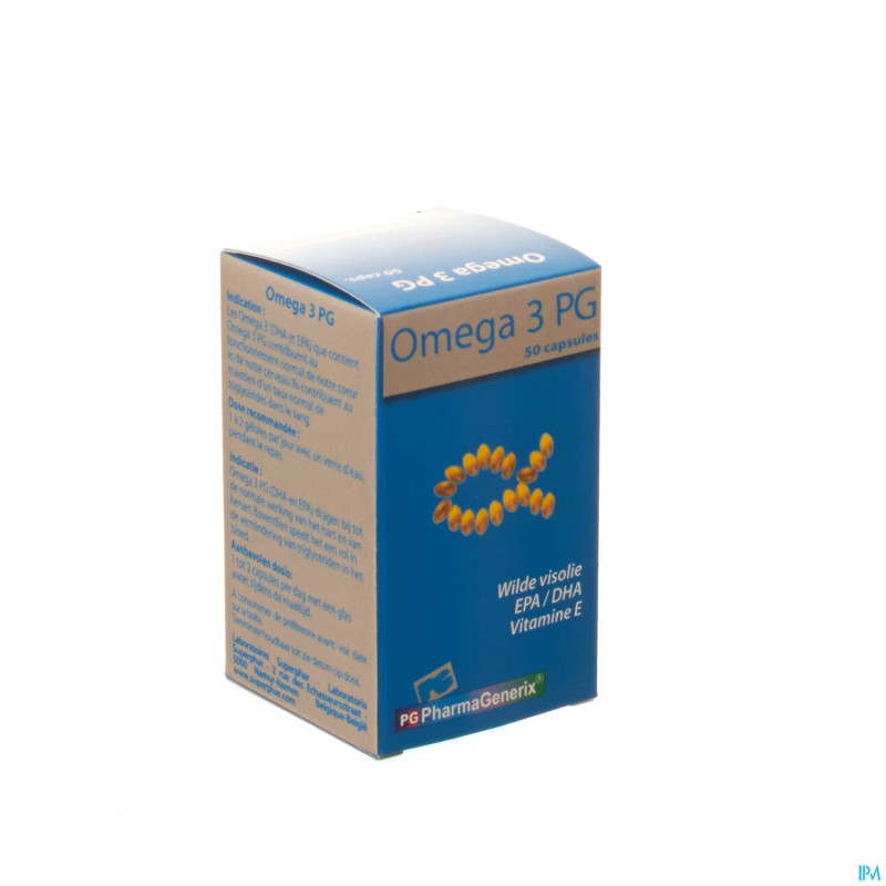 Omega 3 pg pharmagenerix    caps  50