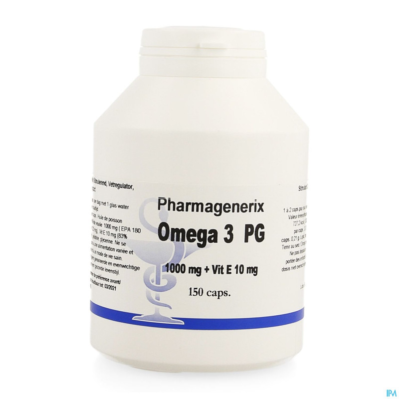 Omega 3 pg pharmagenerix    caps 150