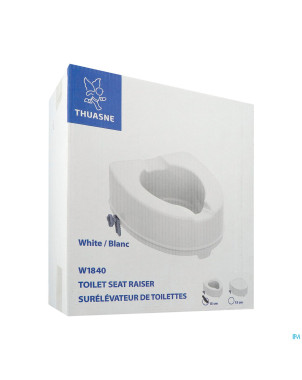 Homecare surelevateur toilette 14cm s/couvercle