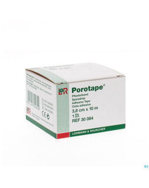 Porotape tape adhesif n/elast    3,8cmx10m 1 30084