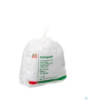 Cotopads piece de coton    8x10cm 200 39841