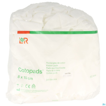 Cotopads piece de coton    8x10cm 200 39841