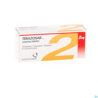Terazosab comp 84 x  2 mg