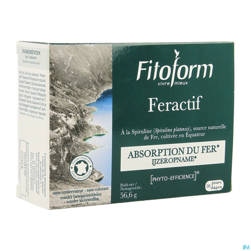 Fer'actif    blister comp 60 fitoform