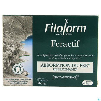 Fer'actif    blister comp 60 fitoform