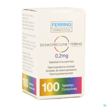 Desmopressine ferring tabl 100 x 0,2 mg