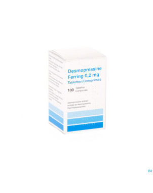 Desmopressine ferring tabl 100 x 0,2 mg