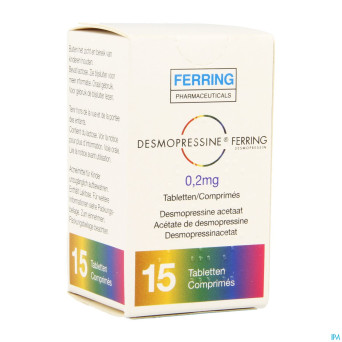 Desmopressine ferring tabl  15 x 0,2 mg