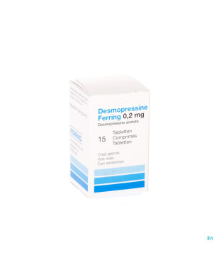 Desmopressine ferring tabl  15 x 0,2 mg