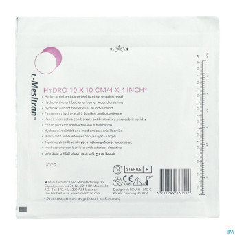 L-mesitran compresse hydro  10x10cm 5