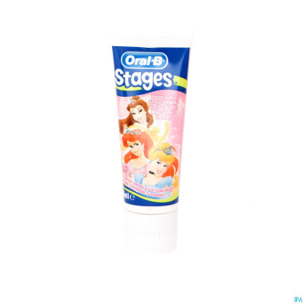 Oral b dentifrice stages power rang./princess 75ml