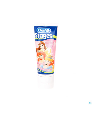Oral b dentifrice stages power rang./princess 75ml