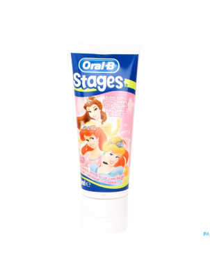 Oral b dentifrice stages power rang./princess 75ml