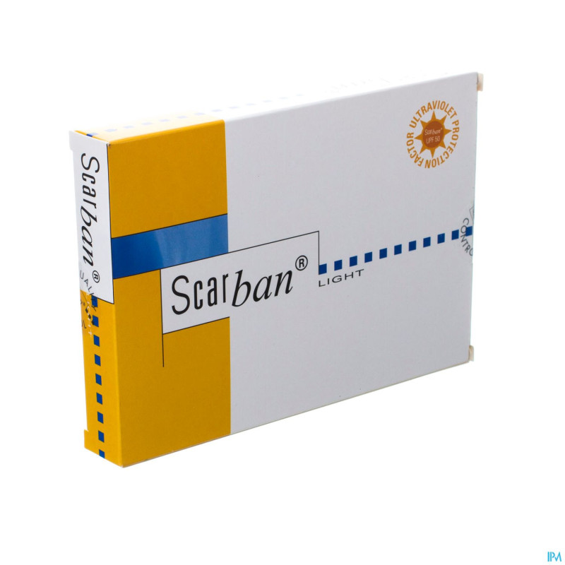 Scarban light bandage sil. lav. +50ml   5x 7,5cm 2